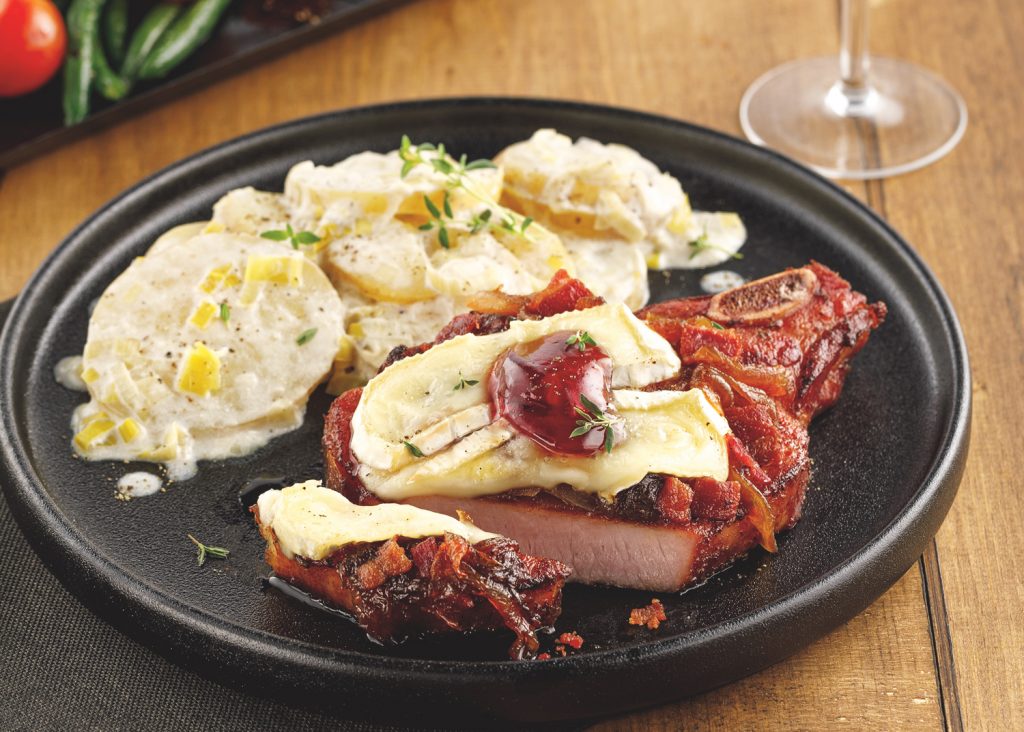 recette côtelettes fumées